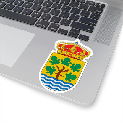 Escudo de Abegondo (Spain) (Coat of Arms) STICKER Vinyl Kiss-Cut Decal - The Sticker Space