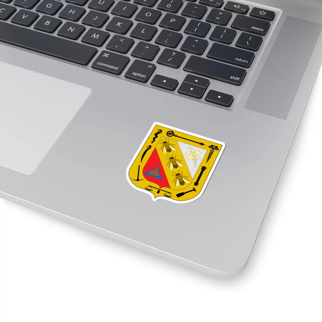 Escudo de Abejorral (Colombia) (Coat of Arms) STICKER Vinyl Kiss-Cut Decal - The Sticker Space