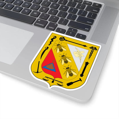 Escudo de Abejorral (Colombia) (Coat of Arms) STICKER Vinyl Kiss-Cut Decal - The Sticker Space