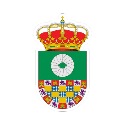 Escudo de Abengibre Albacete (Spain) (Coat of Arms) STICKER Vinyl Kiss-Cut Decal 2 Inch White - The Sticker Space