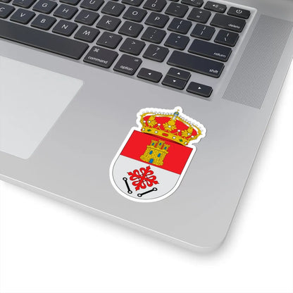 Escudo de Abenójar (Spain) (Coat of Arms) STICKER Vinyl Kiss-Cut Decal - The Sticker Space