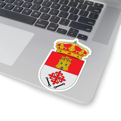 Escudo de Abenójar (Spain) (Coat of Arms) STICKER Vinyl Kiss-Cut Decal - The Sticker Space