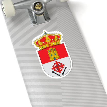 Escudo de Abenójar (Spain) (Coat of Arms) STICKER Vinyl Kiss-Cut Decal - The Sticker Space