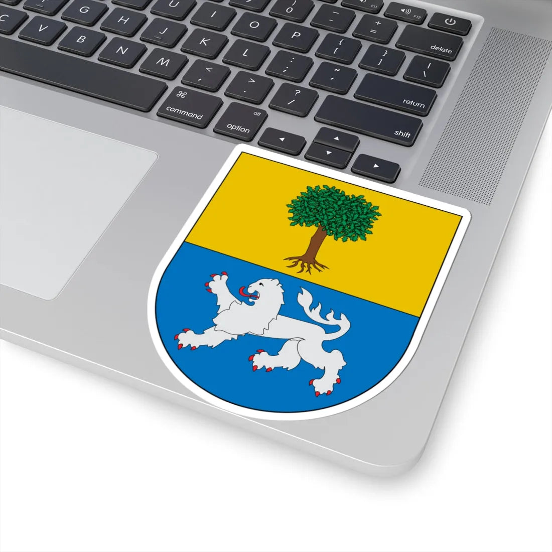 Escudo de Aberin (Spain) (Coat of Arms) STICKER Vinyl Kiss-Cut Decal - The Sticker Space