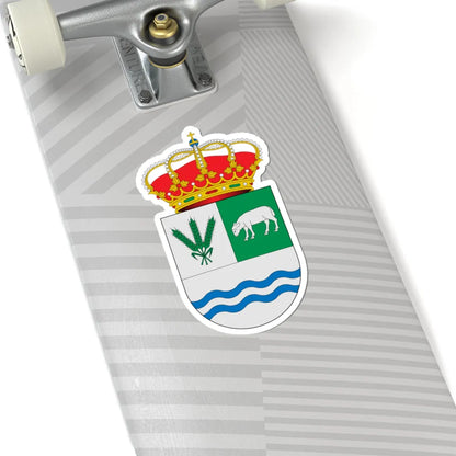 Escudo de Abertura Cáceres (Spain) (Coat of Arms) STICKER Vinyl Kiss-Cut Decal - The Sticker Space