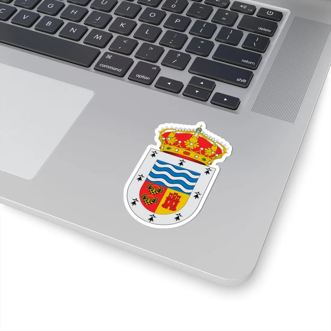 Escudo de Abia de las Torres (Spain) (Coat of Arms) STICKER Vinyl Kiss-Cut Decal - The Sticker Space
