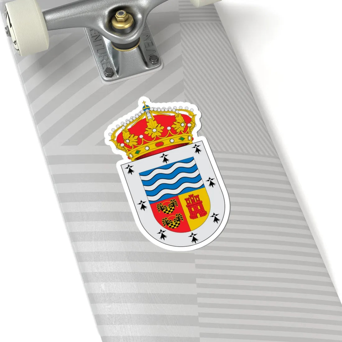 Escudo de Abia de las Torres (Spain) (Coat of Arms) STICKER Vinyl Kiss-Cut Decal - The Sticker Space