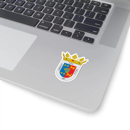 Escudo de Abiego (Spain) (Coat of Arms) STICKER Vinyl Kiss-Cut Decal - The Sticker Space