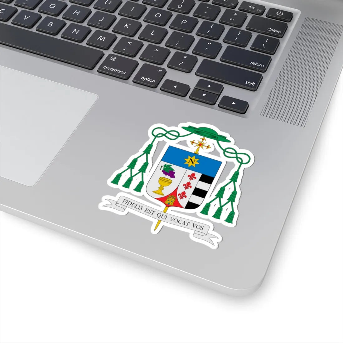 Escudo de Abilio Martínez Varea (Spain) (Coat of Arms) STICKER Vinyl Kiss-Cut Decal - The Sticker Space