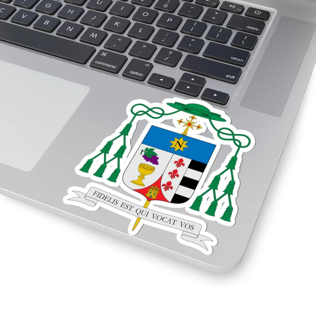 Escudo de Abilio Martínez Varea (Spain) (Coat of Arms) STICKER Vinyl Kiss-Cut Decal - The Sticker Space
