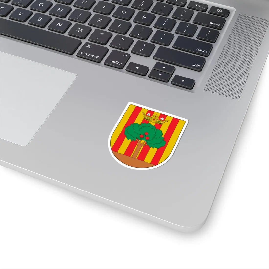 Escudo de Abrera Barcelona (Spain) (Coat of Arms) STICKER Vinyl Kiss-Cut Decal - The Sticker Space