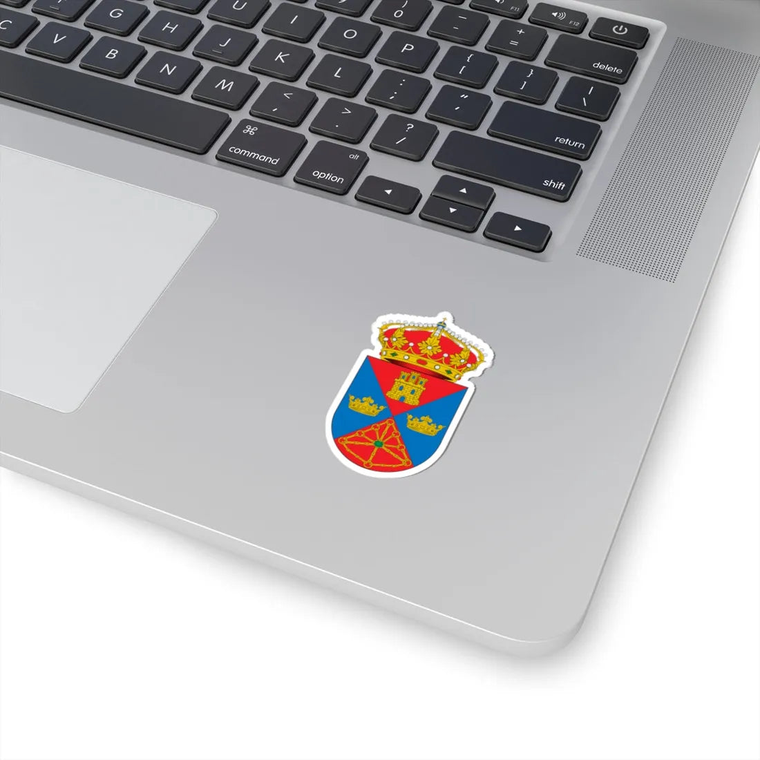 Escudo de Abusejo (Spain) (Coat of Arms) STICKER Vinyl Kiss-Cut Decal - The Sticker Space