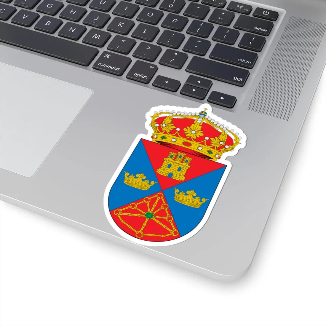 Escudo de Abusejo (Spain) (Coat of Arms) STICKER Vinyl Kiss-Cut Decal - The Sticker Space