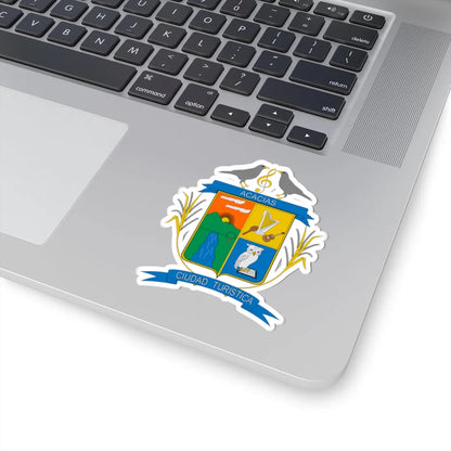 Escudo de Acacías Meta (Colombia) (Coat of Arms) STICKER Vinyl Kiss-Cut Decal - The Sticker Space
