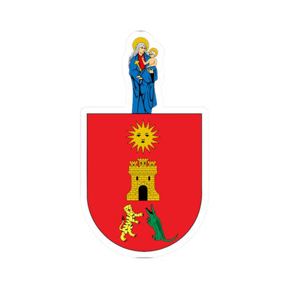 Escudo de Acandí (Colombia) (Coat of Arms) STICKER Vinyl Kiss-Cut Decal 2 Inch White - The Sticker Space