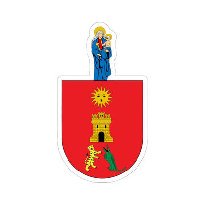 Escudo de Acandí (Colombia) (Coat of Arms) STICKER Vinyl Kiss-Cut Decal 6 Inch White - The Sticker Space