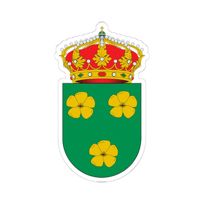 Escudo de Acedera (Spain) (Coat of Arms) STICKER Vinyl Kiss-Cut Decal 6 Inch White - The Sticker Space