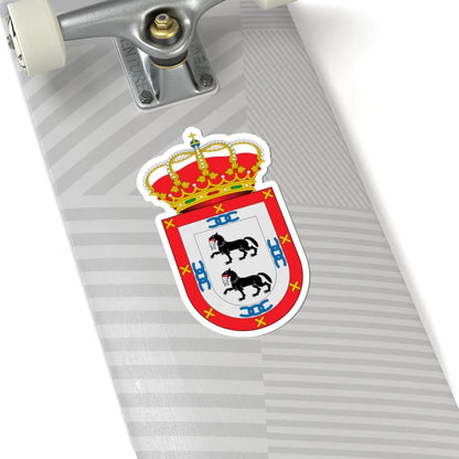 Escudo de Adamuz Córdoba (Spain) (Coat of Arms) STICKER Vinyl Kiss-Cut Decal - The Sticker Space