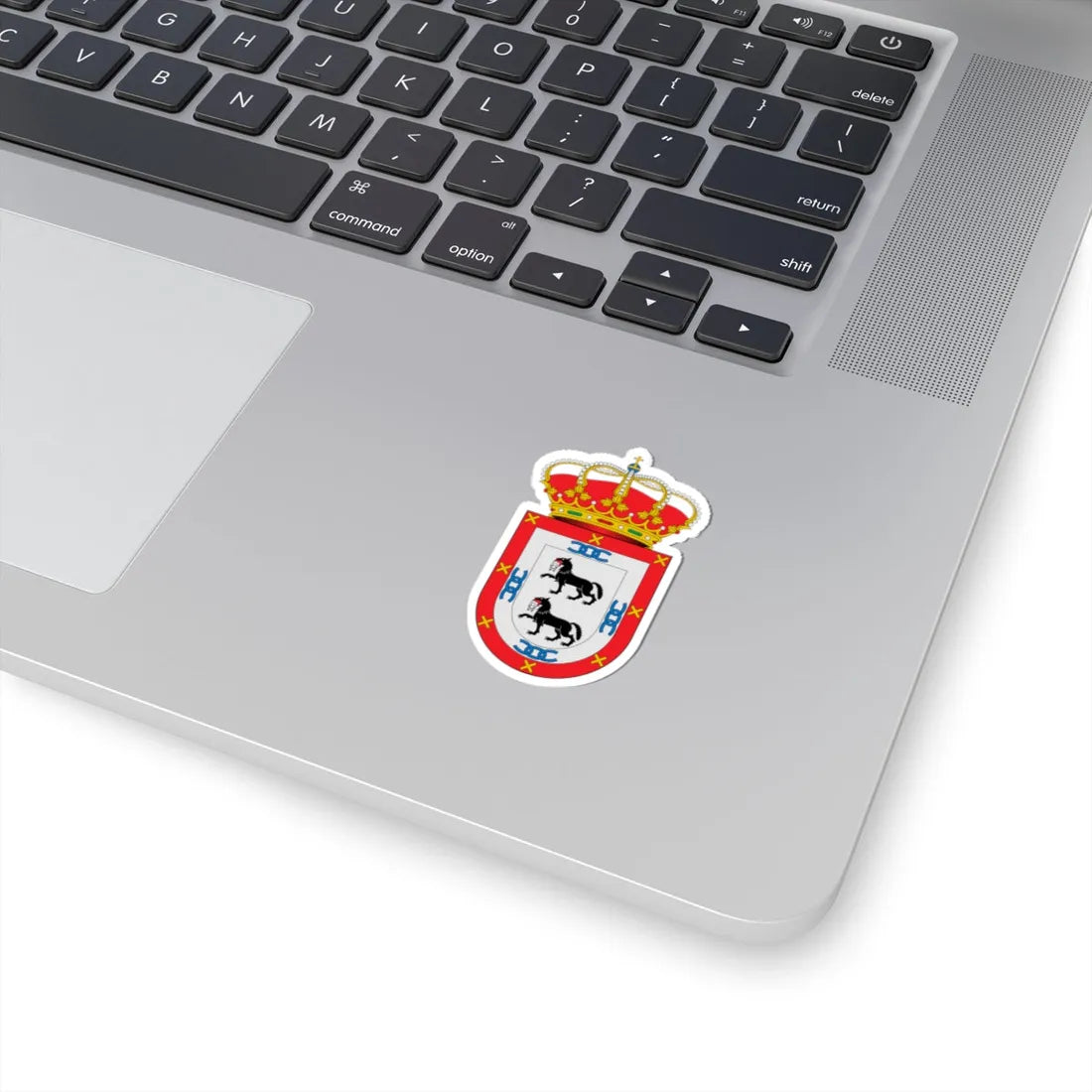 Escudo de Adamuz Córdoba (Spain) (Coat of Arms) STICKER Vinyl Kiss-Cut Decal - The Sticker Space