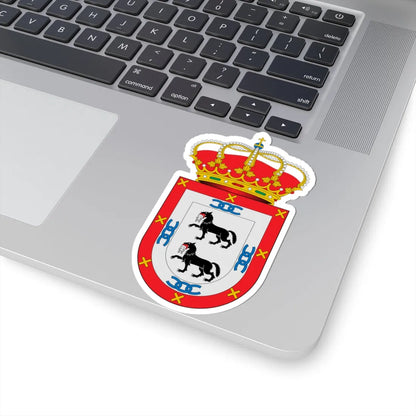 Escudo de Adamuz Córdoba (Spain) (Coat of Arms) STICKER Vinyl Kiss-Cut Decal - The Sticker Space