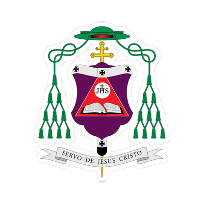 Escudo de Adelar Baruffi (Spain) (Coat of Arms) STICKER Vinyl Kiss-Cut Decal 3 Inch White - The Sticker Space