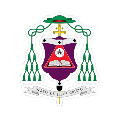 Escudo de Adelar Baruffi (Spain) (Coat of Arms) STICKER Vinyl Kiss-Cut Decal 4 Inch White - The Sticker Space