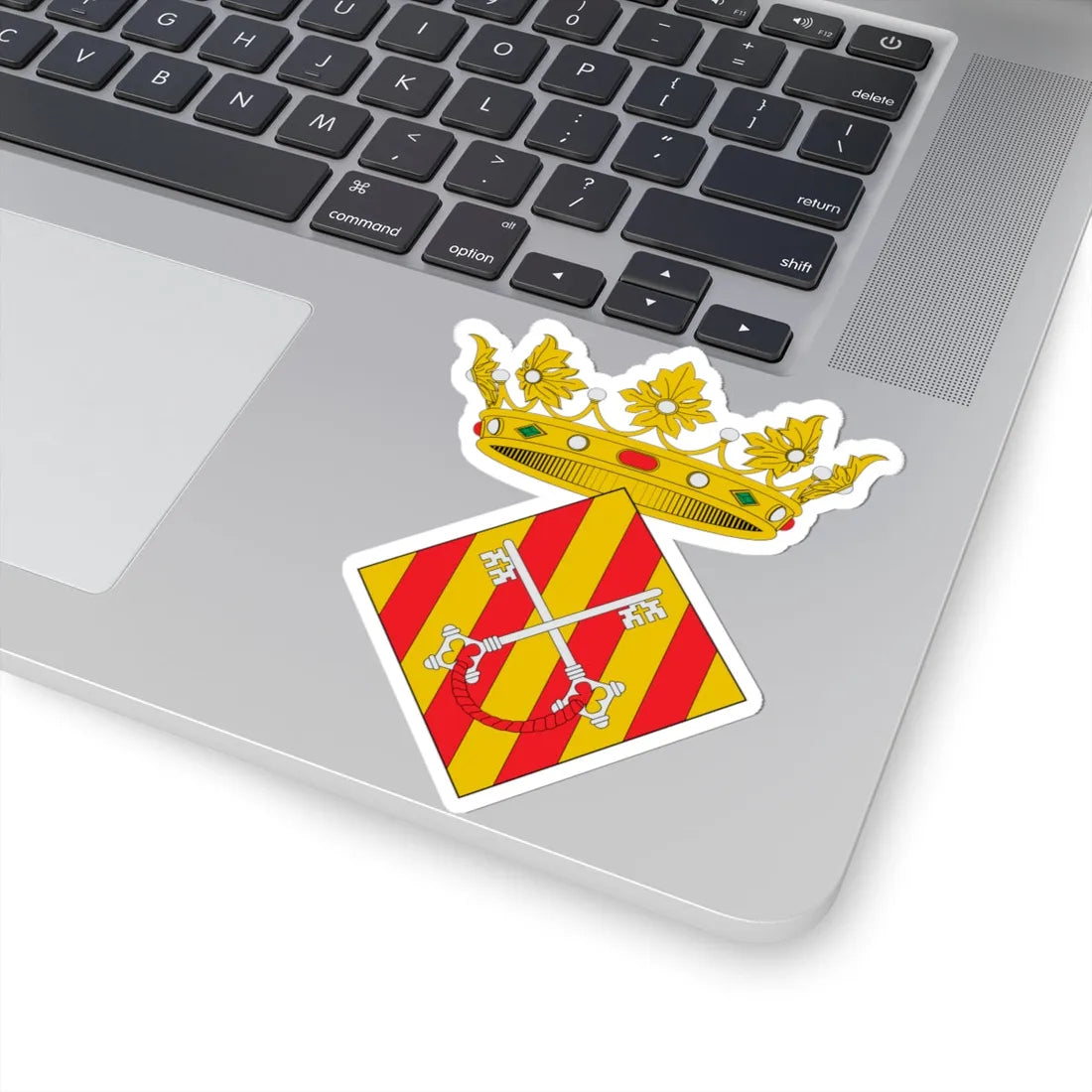 Escudo de Ademuz 2016 (Spain) (Coat of Arms) STICKER Vinyl Kiss-Cut Decal - The Sticker Space