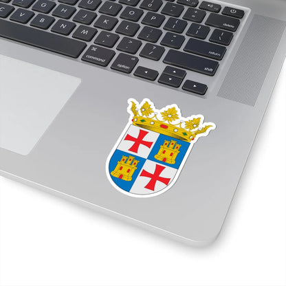 Escudo de Ademuz (Spain) (Coat of Arms) STICKER Vinyl Kiss-Cut Decal - The Sticker Space