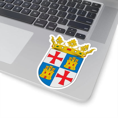 Escudo de Ademuz (Spain) (Coat of Arms) STICKER Vinyl Kiss-Cut Decal - The Sticker Space