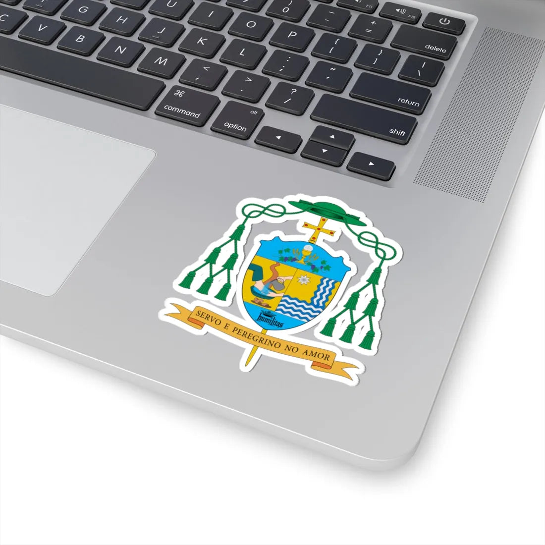 Escudo de Adilson Pedro Busin (Spain) (Coat of Arms) STICKER Vinyl Kiss-Cut Decal - The Sticker Space