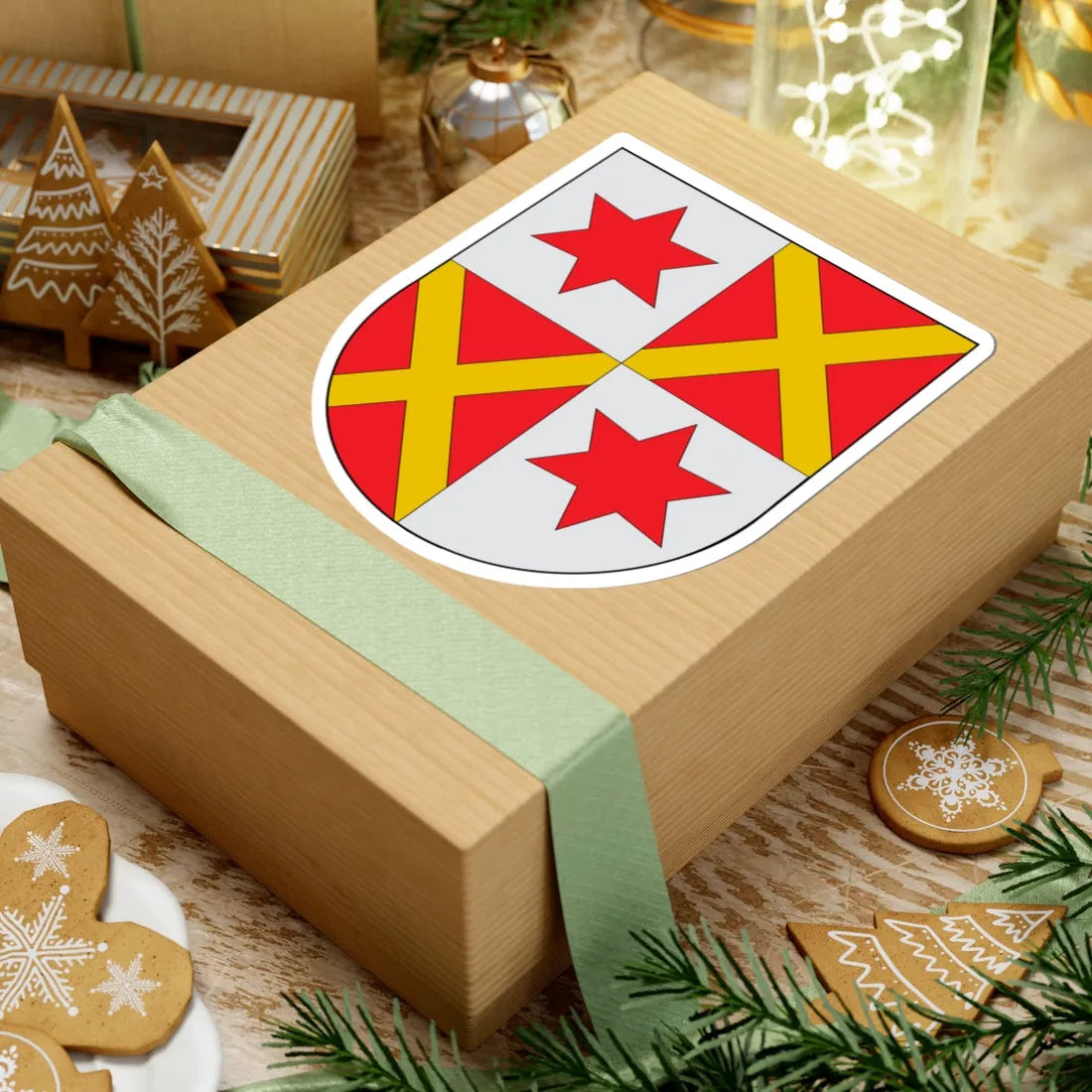 Escudo de Adiós (Spain) (Coat of Arms) STICKER Vinyl Kiss-Cut Decal - The Sticker Space