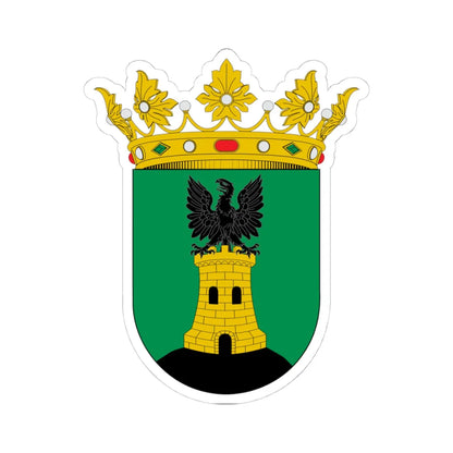 Escudo de Adsubia (Spain) (Coat of Arms) STICKER Vinyl Kiss-Cut Decal 4 Inch White - The Sticker Space