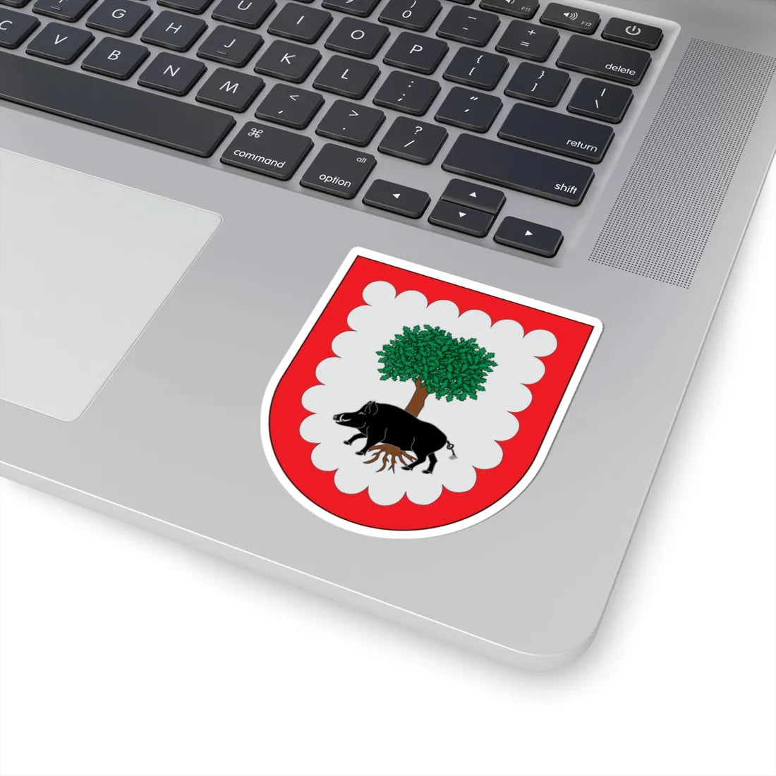 Escudo de Aezkoa (Spain) (Coat of Arms) STICKER Vinyl Kiss-Cut Decal - The Sticker Space