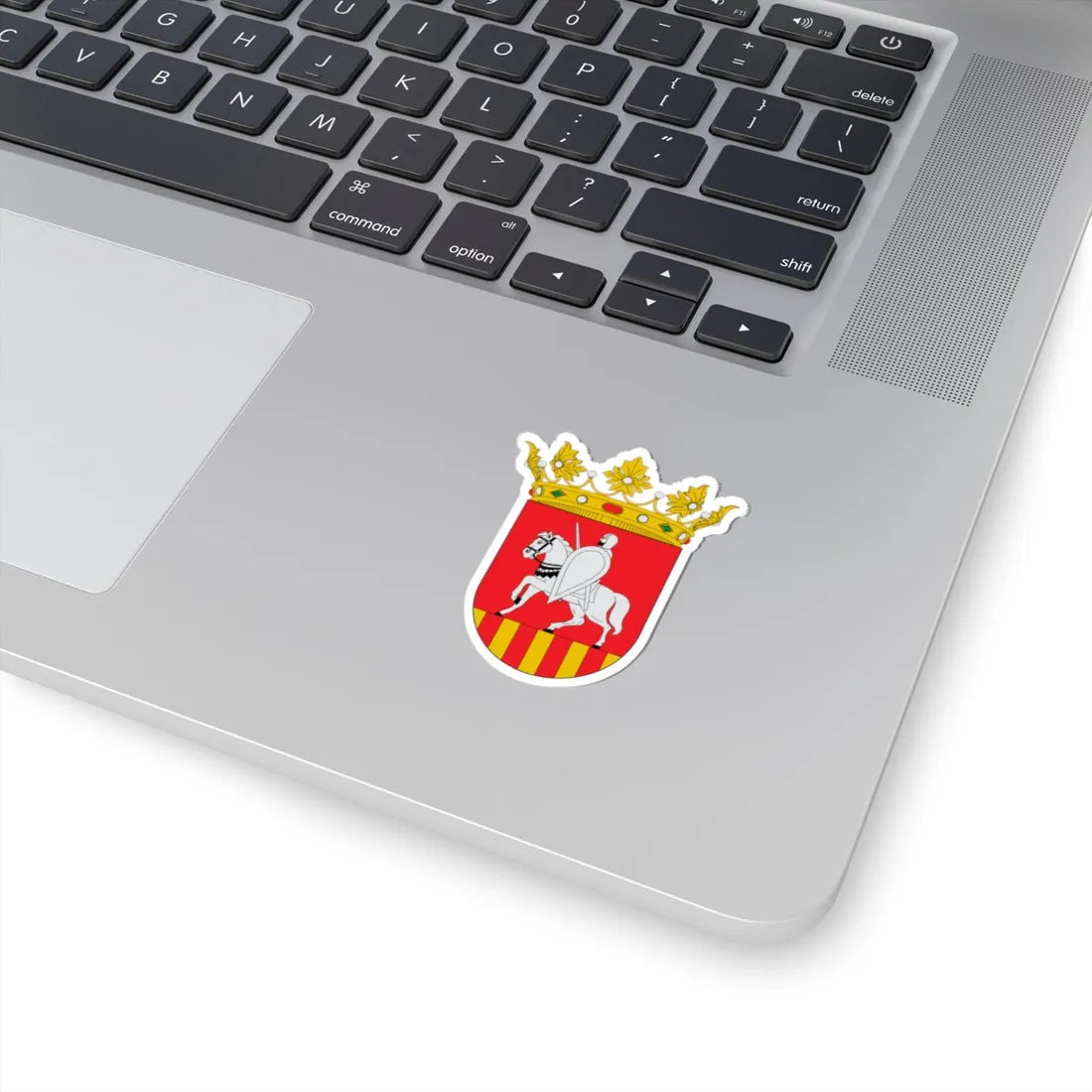 Escudo de Agüero (Spain) (Coat of Arms) STICKER Vinyl Kiss-Cut Decal - The Sticker Space