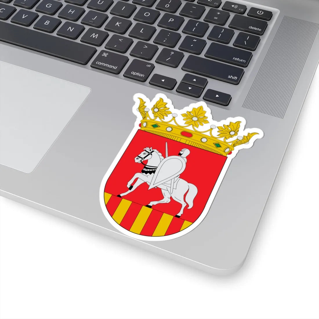 Escudo de Agüero (Spain) (Coat of Arms) STICKER Vinyl Kiss-Cut Decal - The Sticker Space