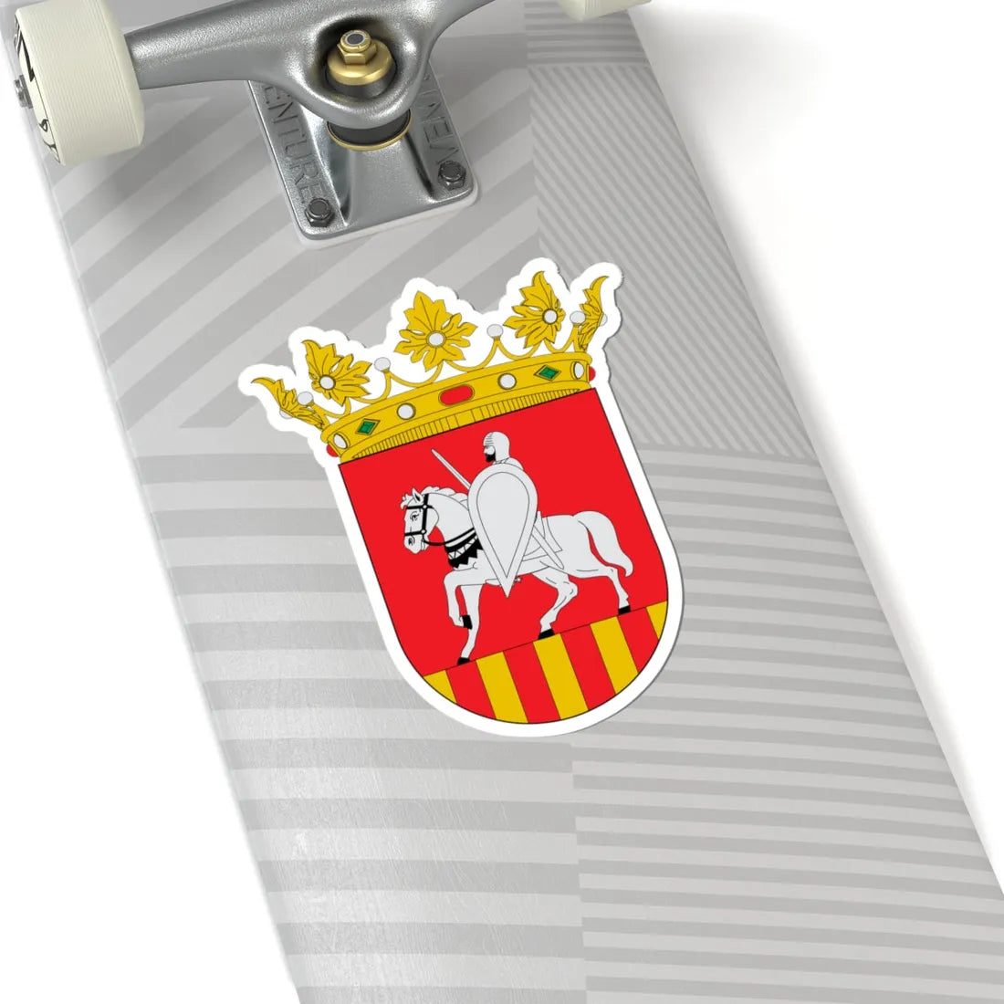Escudo de Agüero (Spain) (Coat of Arms) STICKER Vinyl Kiss-Cut Decal - The Sticker Space