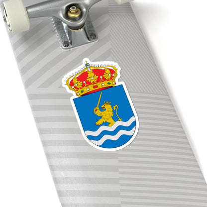 Escudo de Agón (Spain) (Coat of Arms) STICKER Vinyl Kiss-Cut Decal - The Sticker Space