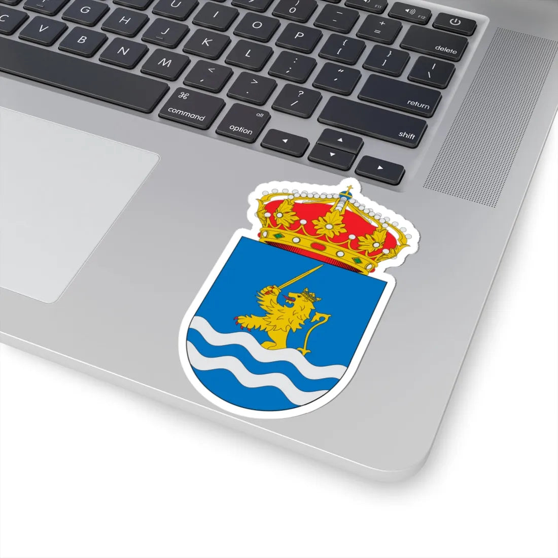 Escudo de Agón (Spain) (Coat of Arms) STICKER Vinyl Kiss-Cut Decal - The Sticker Space
