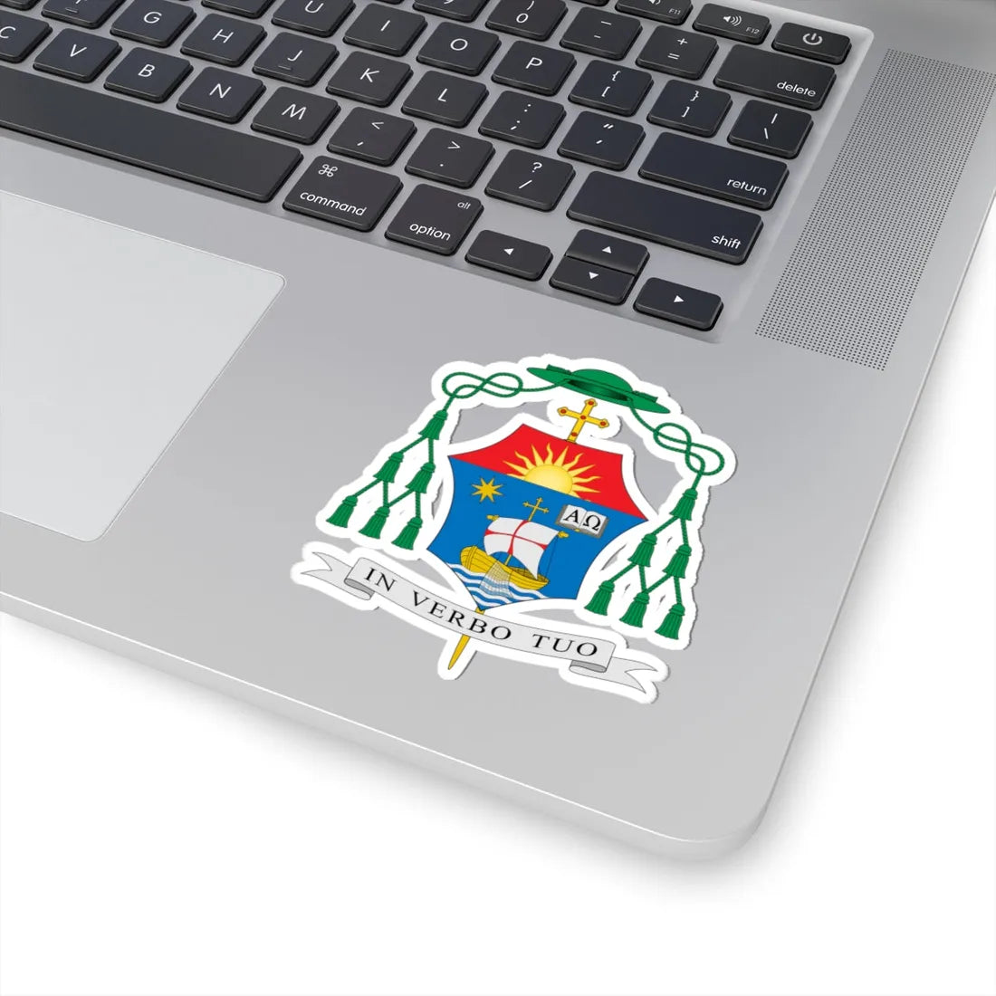Escudo de Agnaldo Temóteo da Silveira (Spain) (Coat of Arms) STICKER Vinyl Kiss-Cut Decal - The Sticker Space