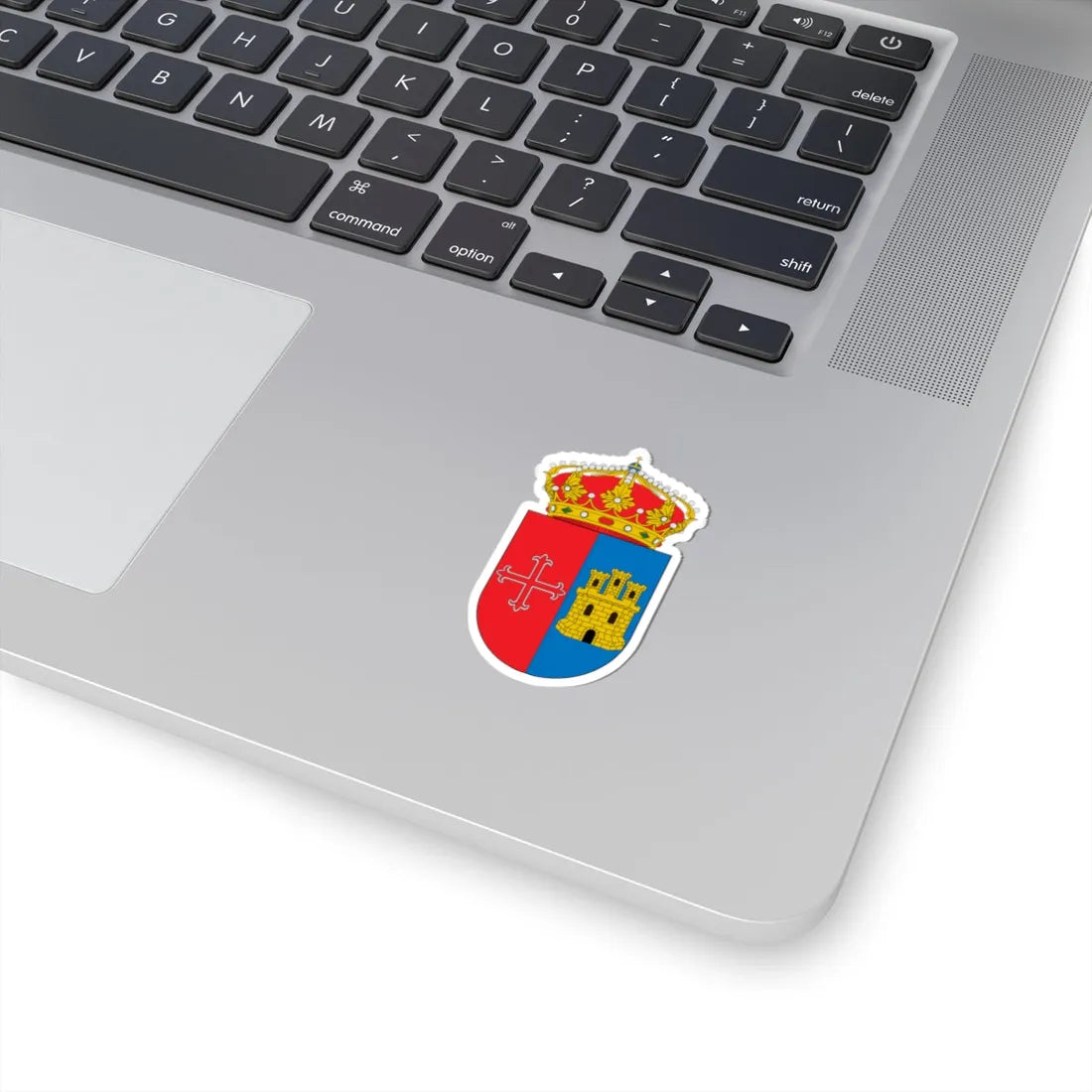 Escudo de Agoncillo-La Rioja (Spain) (Coat of Arms) STICKER Vinyl Kiss-Cut Decal - The Sticker Space