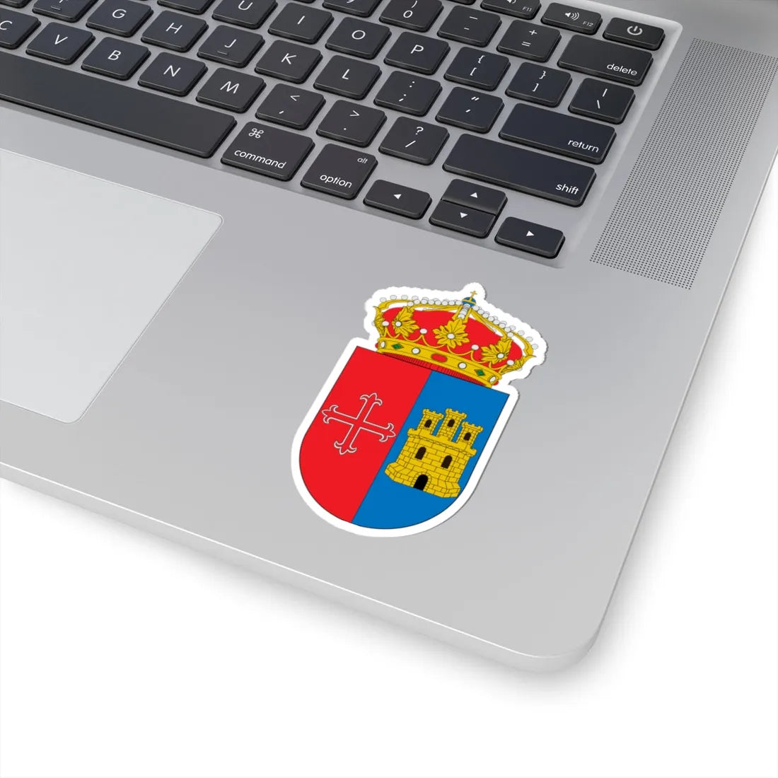 Escudo de Agoncillo-La Rioja (Spain) (Coat of Arms) STICKER Vinyl Kiss-Cut Decal - The Sticker Space