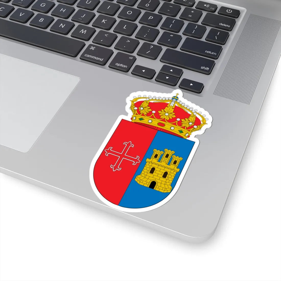 Escudo de Agoncillo-La Rioja (Spain) (Coat of Arms) STICKER Vinyl Kiss-Cut Decal - The Sticker Space