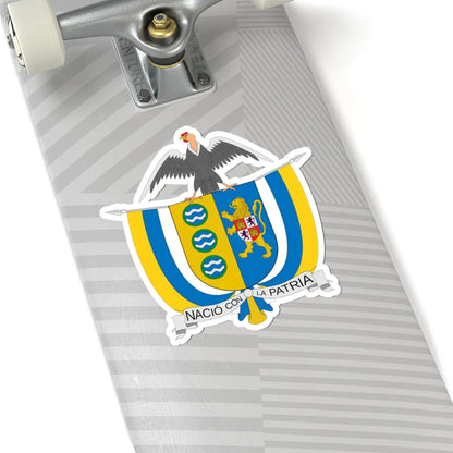 Escudo de Aguadas (Colombia) (Coat of Arms) STICKER Vinyl Kiss-Cut Decal - The Sticker Space