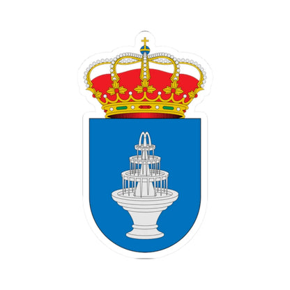 Escudo de Aguadulce Sevilla (Spain) (Coat of Arms) STICKER Vinyl Kiss-Cut Decal 2 Inch White - The Sticker Space