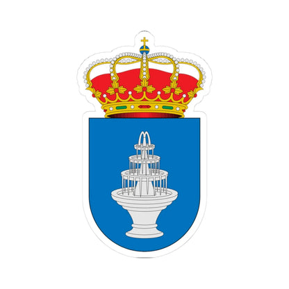 Escudo de Aguadulce Sevilla (Spain) (Coat of Arms) STICKER Vinyl Kiss-Cut Decal 3 Inch White - The Sticker Space