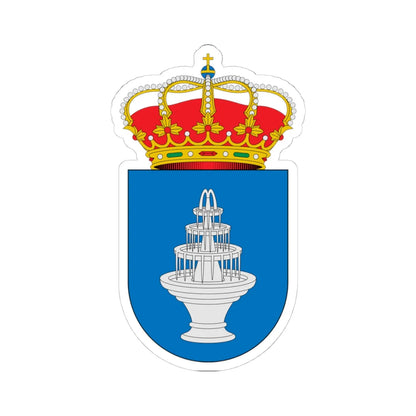 Escudo de Aguadulce Sevilla (Spain) (Coat of Arms) STICKER Vinyl Kiss-Cut Decal 4 Inch White - The Sticker Space