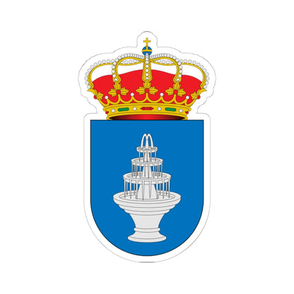 Escudo de Aguadulce Sevilla (Spain) (Coat of Arms) STICKER Vinyl Kiss-Cut Decal 6 Inch White - The Sticker Space