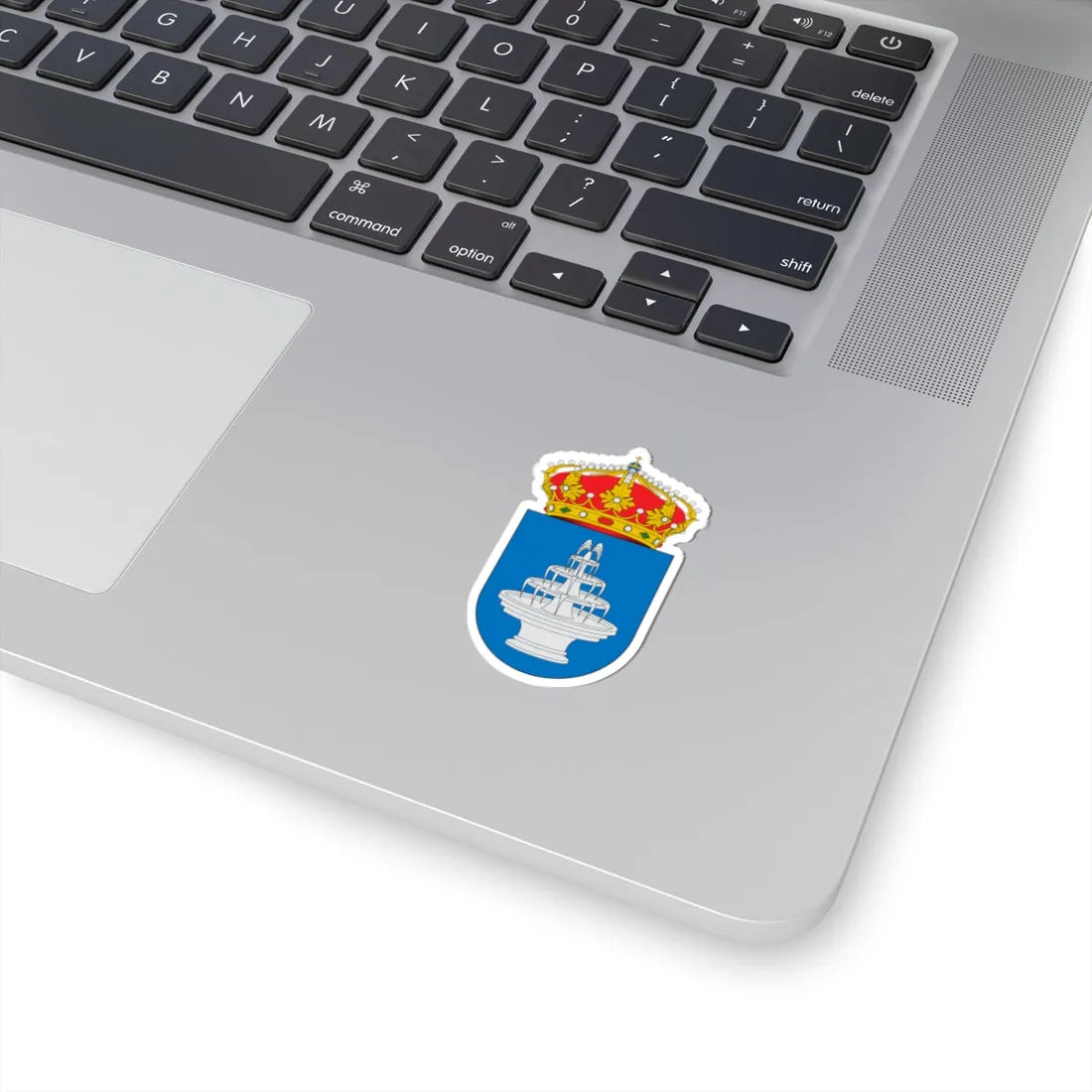 Escudo de Aguadulce (Spain) (Coat of Arms) STICKER Vinyl Kiss-Cut Decal - The Sticker Space