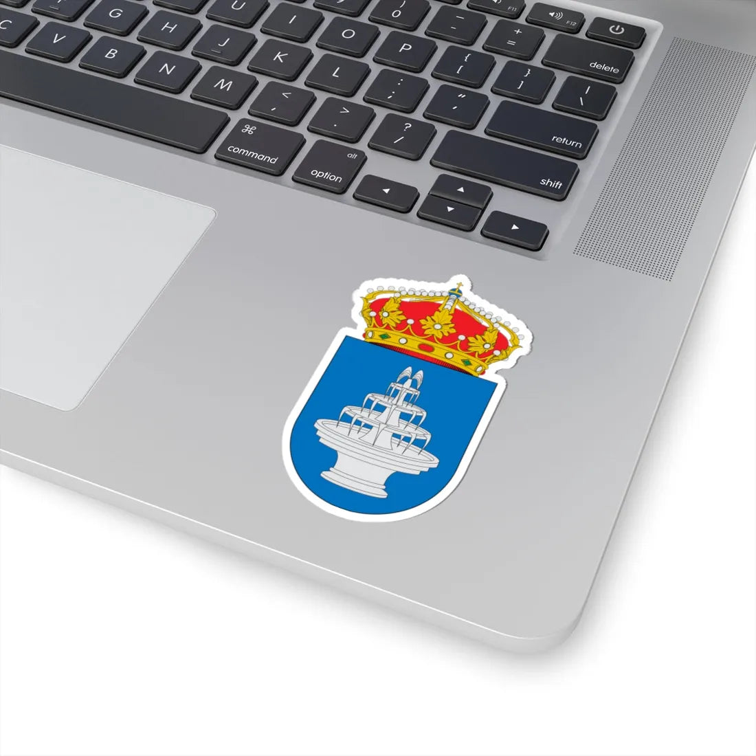 Escudo de Aguadulce (Spain) (Coat of Arms) STICKER Vinyl Kiss-Cut Decal - The Sticker Space