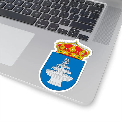 Escudo de Aguadulce (Spain) (Coat of Arms) STICKER Vinyl Kiss-Cut Decal - The Sticker Space